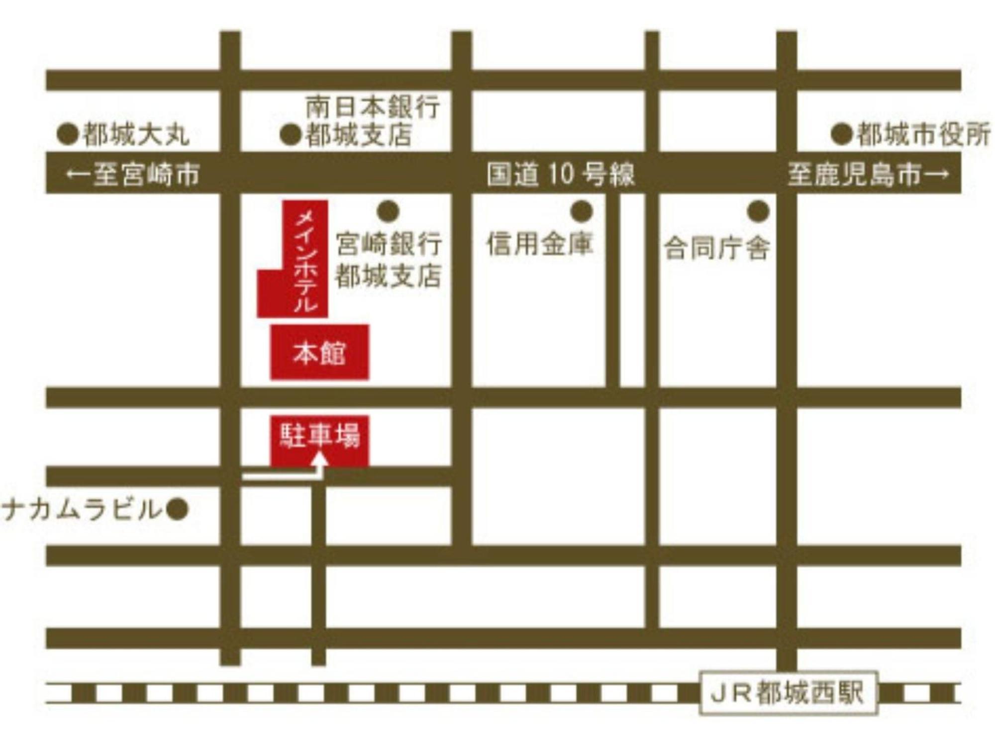 Main Hotel - Vacation Stay 82546 Miyakonojō المظهر الخارجي الصورة